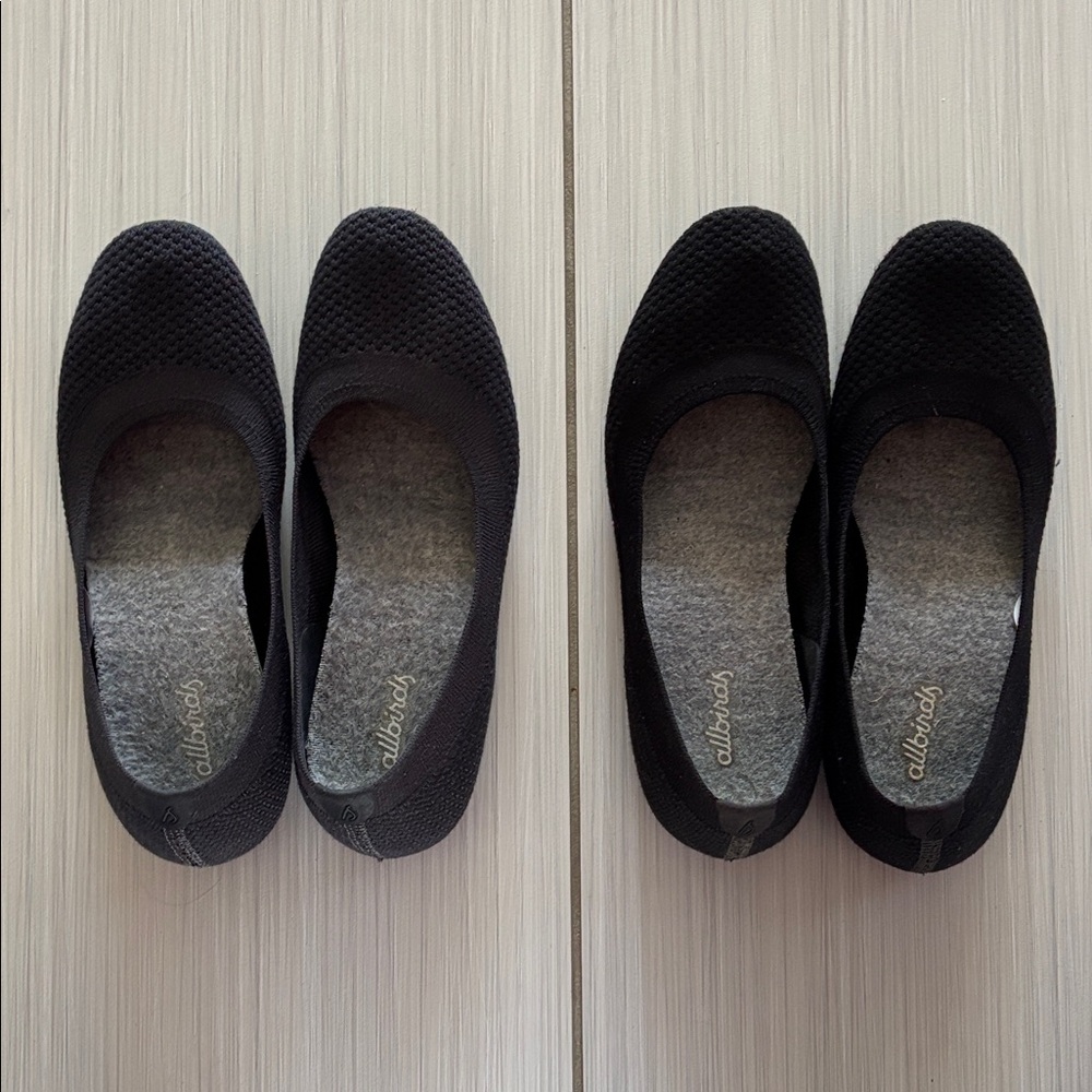 Allbirds Women's Flats ( Black and blue )